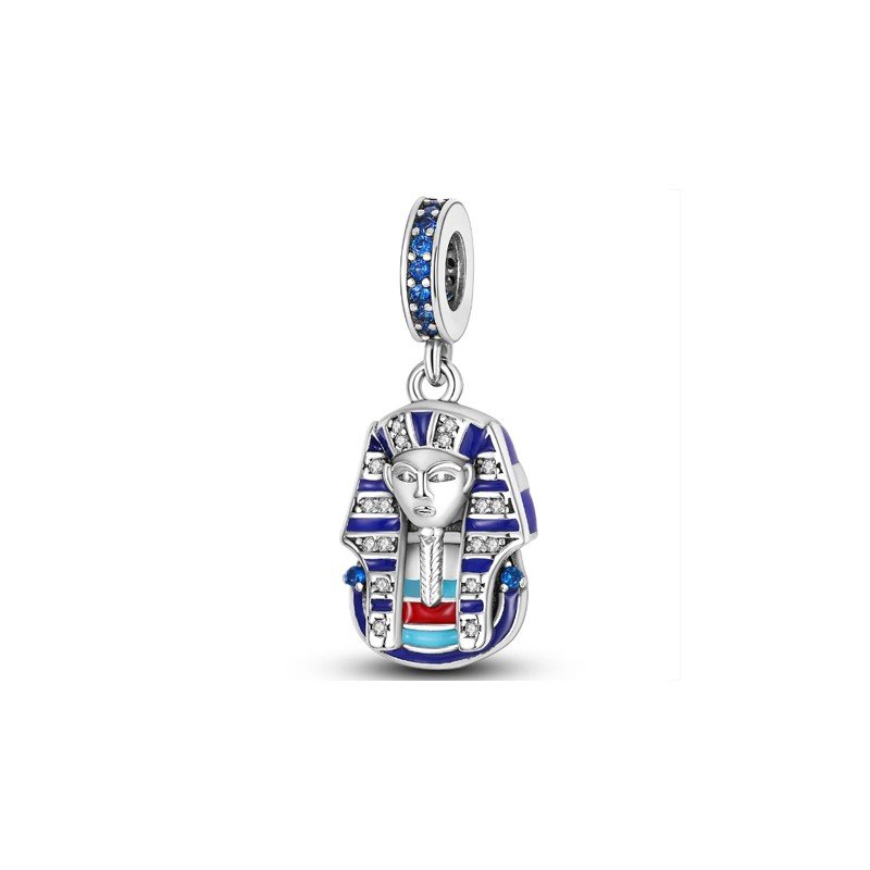 Charm Faraón Tutankamón Egipto plata